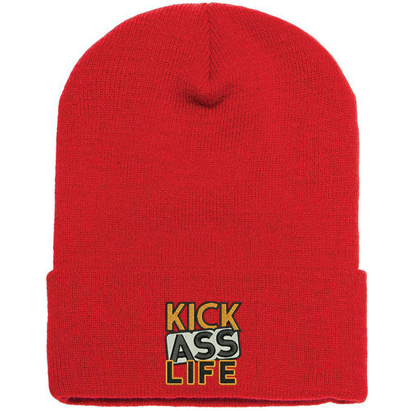 Kick Ass Life Stacked Beanie