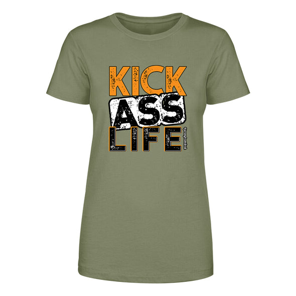 Kick Ass Life Stacked Women's Apparel