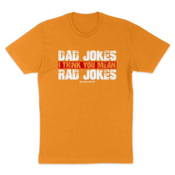 Dad Jokes Men's Apparel