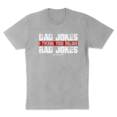 Dad Jokes Men's Apparel